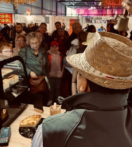 Thierry Héron Maitre Artisan lors du salon FÊNO à Rouen 2023